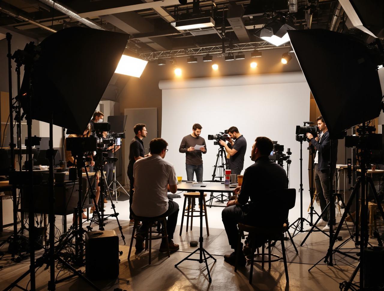 51短视频制作现场